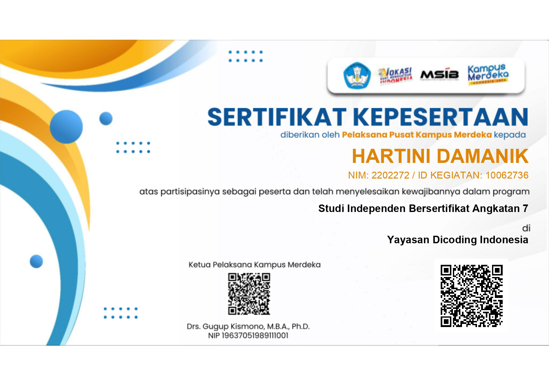 Cloud Computing Certificate